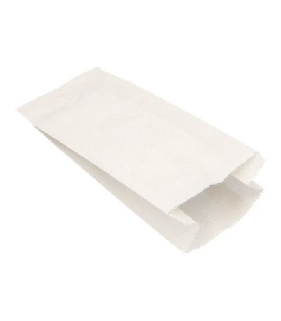 Product foto van Papieren broodzakken cellulose wit set van 1000