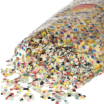 Product foto van Papieren confetti 1000gr
