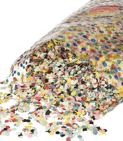 Product foto van Papieren confetti 1000gr