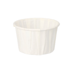 Product foto van Papieren dressingschaaltjes wit set van 100 110ml