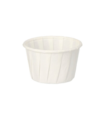 Product foto van Papieren dressingschaaltjes wit set van 250 35ml