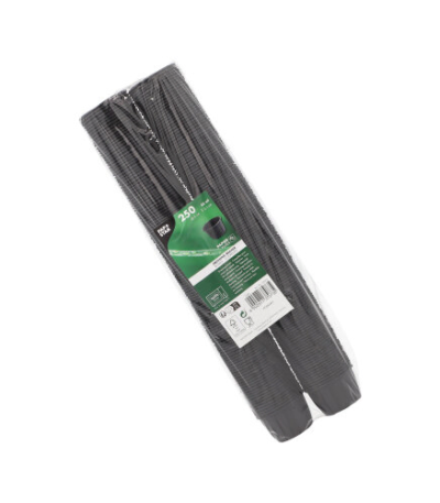 Product foto van Papieren dressingschaaltjes zwart set van 250 35ml