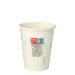 Product foto van Papieren drinkbekers karton Hello Winter set van 50 200ml