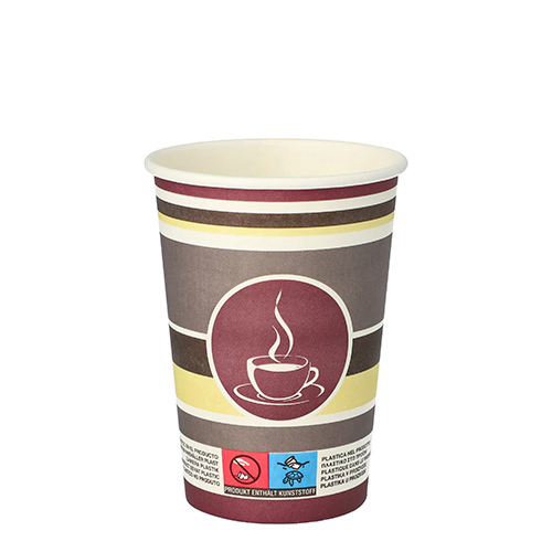 Product foto van Papieren drinkbekers karton To Go 250ml