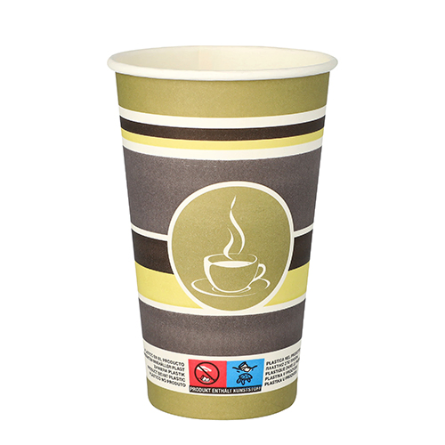 Product foto van Papieren drinkbekers karton To Go 400ml