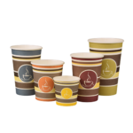 Product foto van Papieren drinkbekers karton "To Go" set van 50 300ml