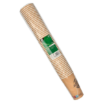 Product foto van Papieren drinkbekers karton bruin set van 50 500ml
