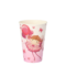 Product foto van Papieren drinkbekers karton paars set van 200ml Little Dancer