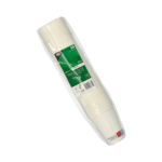 Product foto van Papieren drinkbekers karton wit set van 50 200ml