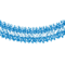 Product foto van Papieren guirlande Beiers blauw 10m