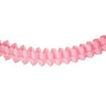 Product foto van Papieren guirlande Pastel kleuren 3