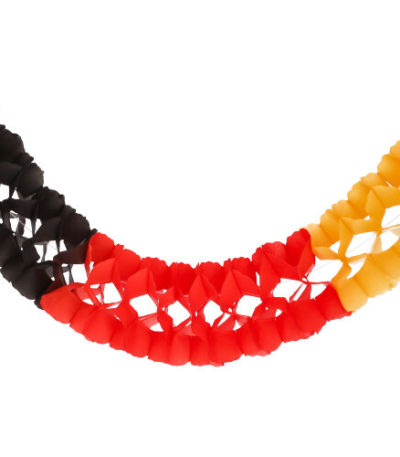 Product foto van Papieren guirlande extra groot brandvertragend 10m