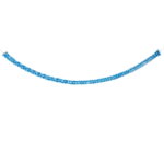 Product foto van Papieren guirlandes Beiers blauw mini 2m brandvertragend