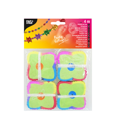 Product foto van Papieren guirlandes Mini set van 4