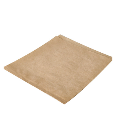 Product foto van Papieren hamburgerzakken pergament bruin set van 1000