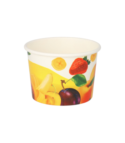 Product foto van Papieren ijsbekers karton 100ml