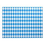 Product foto van Papieren placemats Beiers blauw set van 100