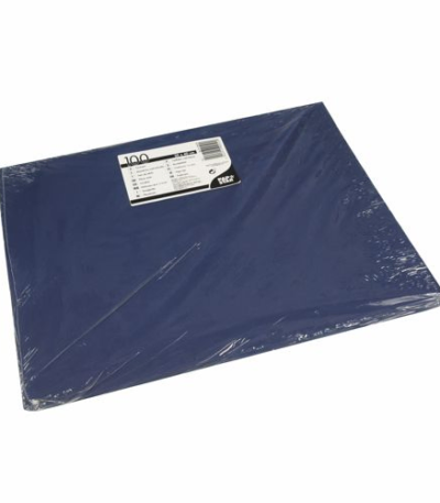 Product foto van Papieren placemats donkerblauw set van 100