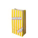 Product foto van Papieren popcorn zakken vetvrij 1.3l set van 100 Popcorn