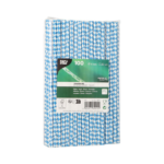 Product foto van Papieren rietjes Beiers blauw set van 100