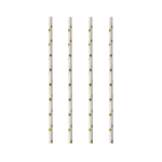 Product foto van Papieren rietjes Stars set van 100