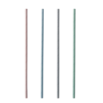 Product foto van Papieren rietjes assorti kleuren set van 200