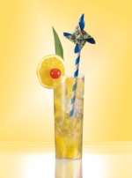 Product foto van Papieren rietjes assorti kleuren set van 50 Windmill