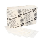 Product foto van Papieren servetten 1-laags wit set van 250
