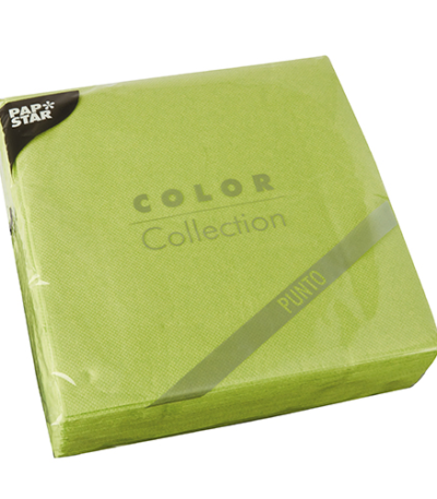 Product foto van Papieren servetten 2-laags lime set van 30 PUNTO