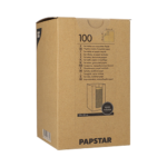 Product foto van Papieren servetten 2-laags natuur 20x20 cm set van 100 Punto