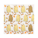 Product foto van Papieren servetten 3-laags 33cm x 33cm Pastel PÃ¸sktider