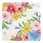 Product foto van Papieren servetten 3-laags 33x33 cm Begin van de lente set van 20