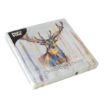 Product foto van Papieren servetten 3-laags 33x33 cm Colourful Deer set van 20