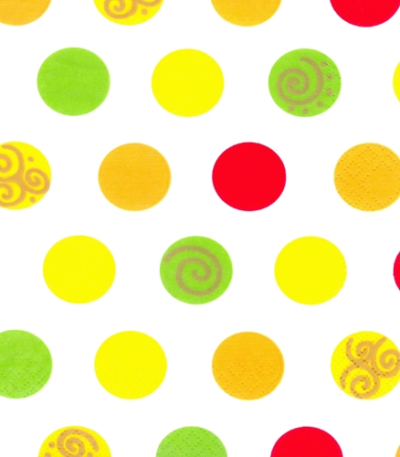 Product foto van Papieren servetten 3-laags 33x33 cm set van 20 Balls