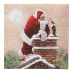 Product foto van Papieren servetten 3-laags 40x40 cm Dans la Cheminee