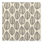 Product foto van Papieren servetten 3-laags Black Foliage 30 stuks