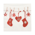 Product foto van Papieren servetten 3-laags Chaussettes 20 stuks