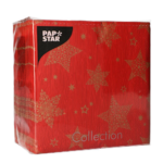 Product foto van Papieren servetten 3-laags Christmas Shine set van 100