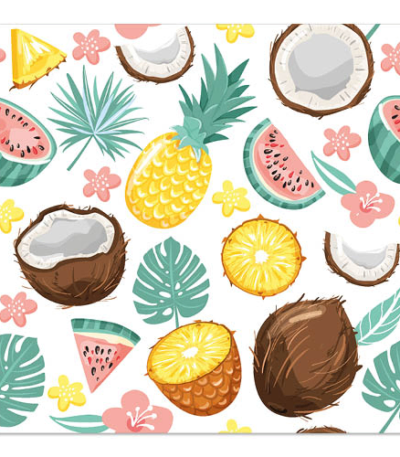 Product foto van Papieren servetten 3-laags Coconut set van 20