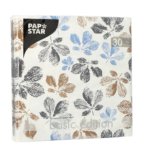 Product foto van Papieren servetten 3-laags Fallen Leaves set van 30
