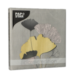 Product foto van Papieren servetten 3-laags Golden Ginko 20 stuks