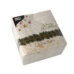Product foto van Papieren servetten 3-laags Golden Star set van 100