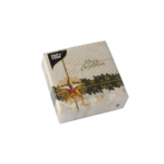 Product foto van Papieren servetten 3-laags Golden Star set van 50