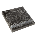 Product foto van Papieren servetten 3-laags Kitchen set van 20