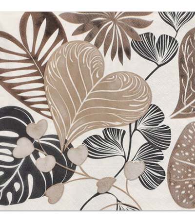 Product foto van Papieren servetten 3-laags Silky Fronds 20 stuks