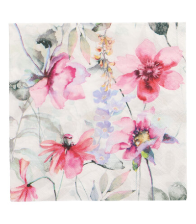 Product foto van Papieren servetten 3-laags Summer Scent 20 stuks