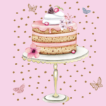 Product foto van Papieren servetten 3-laags Sweet Dream set van 20