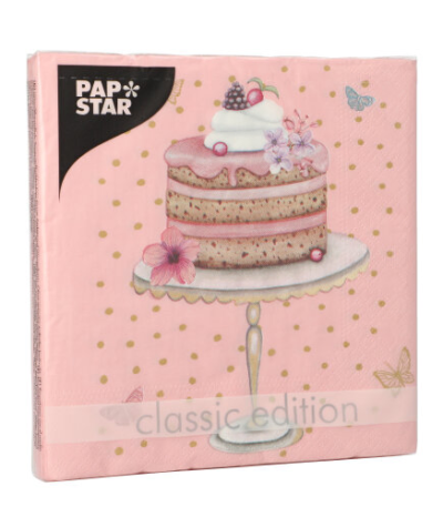 Product foto van Papieren servetten 3-laags Sweet Dream set van 20