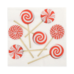 Product foto van Papieren servetten 3-laags Sweets set van 20