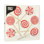 Product foto van Papieren servetten 3-laags Sweets set van 20